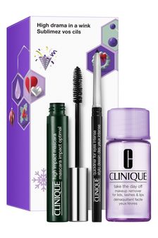 Clinique High Impact Mascara Eye Makeup Remover Gift Set (worth £36) (K21336) | €26