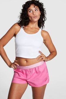 Roza flanelasta obleka Fuschia - Roza spalne kratke hlače Victoria's Secret (K21627) | €23
