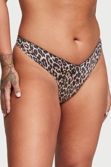 Rjava s seksi leopardjim vzorcem - Spodnjice Victoria's Secret (K22440) | €16