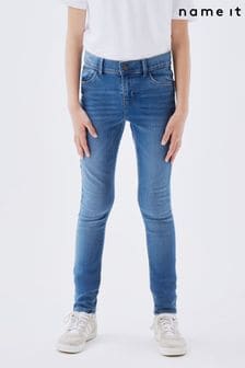 Stredne modrá - Skinny džínsy Name It (K22726) | €17