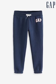 Темно-синий - Спортивные брюки с логотипом Gap (4-13 лет) (K22732) | €25