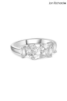 Jon Richard Silver Plated Scattered Cubic Zirconia Crystal Ring (K22915) | €41