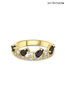 Jon Richard Gold Plated Cubic Zirconia And Crystal Scattered Stone Ring (K22916) | €41