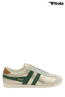 Gold/ Green /Brown - Gola Ladies' Bullet Blaze Lace-up Trainers (K23003) | kr1 370