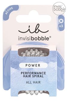 Invisibobble Power Crystal Clear 3pc (K23453) | €12.50