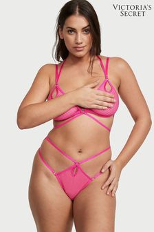 Victoria's Secret Forever Pink Mesh Fishnet Bodysuit (K23473) | €56
