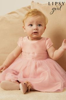 Lipsy Pink Baby Cap Sleeve Occasion Dress (K24157) | 120 zł - 126 zł