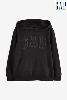 Gap Black Logo Hoodie (4-13yrs) (K24452) | kr290
