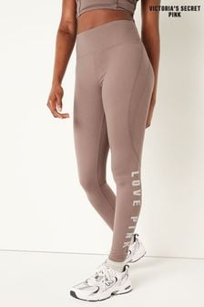 Victoria's Secret PINK Iced Coffee Brown Period High Waist Full Length Legging (K24490) | €76