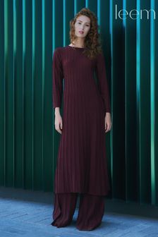 Leem Ribbed Knitted Midi Dress (K24869) | 278 zł