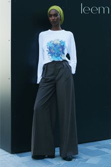 Плиссированная юбка Брюки с широкими штанинами Leem (K24883) | €56