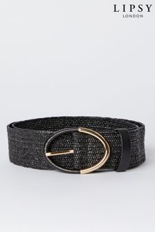 Zwart - Lipsy Weave Belt (K24959) | €19