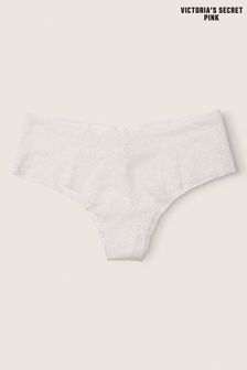 Victoria's Secret PINK Coconut White Cheeky Lace No Show Knickers (K25630) | kr160