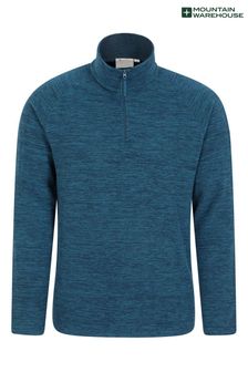 Mountain Warehouse Indigo Blue Snowdon Mens Micro Fleece (K26162) | AED139