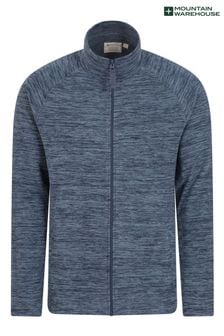 Mountain Warehouse Blue Snowdon Full Zip Fleece - Mens (K26169) | kr590