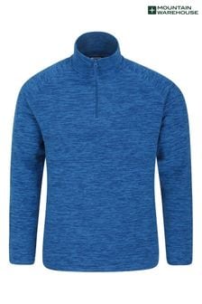 Mountain Warehouse Medium Blue Snowdon Mens Micro Fleece (K26179) | €35