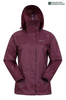 Mountain Warehouse Purple Pakka Waterproof Jacket -  Womens (K26186) | €54
