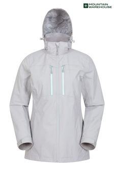 Mountain Warehouse Grey Rainforest Waterproof Jacket - Womens (K26188) | €50