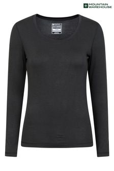 Negro - Mountain Warehouse Keep The Heat Iso Thermal Top - Mujer (K26257) | 32 €