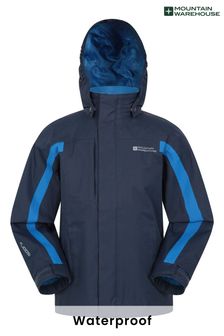 Mountain Warehouse Blue Samson Waterproof Jacket (K26299) | OMR19