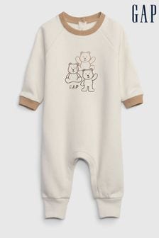 Gap Cream Graphic Brannan Bear Baby Sleepsuit (K27378) | 45 €
