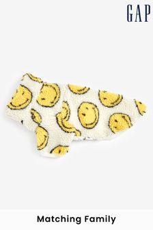 Bluză din fleece cu model câine smiley Gap (K27617) | 169 LEI