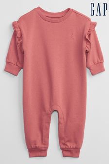Roz - Set întreg din fleece cu logo Gap Volane (K27803) | 101 LEI