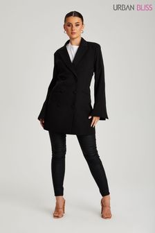 Urban Bliss Black Flare Sleeve Fitted Blazer Dress (K27912) | €32
