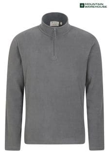 Mountain Warehouse Grey Camber Half-Zip Fleece - Mens (K28161) | ₪ 126