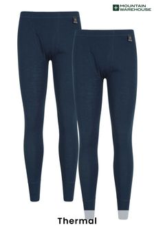 Mountain Warehouse Blue Merino Thermal Pants Multipack (K28214) | $126