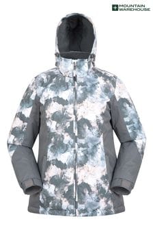 Mountain Warehouse Green Dawn Printed Ski Jacket - Womens (K28261) | 86 €