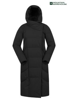 Mountain Warehouse Black Cosy Wrap Extreme Down Coat (K28268) | €242