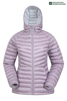 Mountain Warehouse Purple Skyline Womens Hydrophobic Down Jacket (K28294) | $211