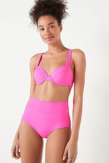 Блестящая роза - Розовые трусы бикини Victoria's Secret (K28361) | €34