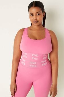 Бесшовный бюстгальтер с низкой степенью поддержки без подкладки Victoria's Secret Pink (K28362) | €34