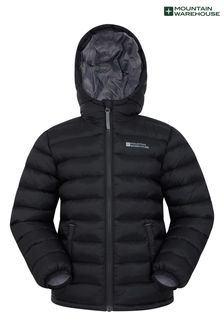 Mountain Warehouse Black Seasons Water Resistant Padded Jacket (K28492) | €53
