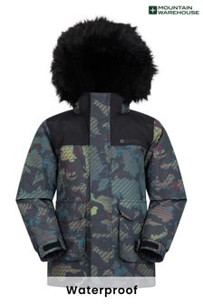 Mountain Warehouse Black Ranger II Waterproof Parka Jacket - Kids (K28515) | INR 7,056