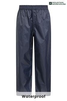 Mountain Warehouse Blue Pakka Waterproof Over Trousers - Kids (K28520) | ₪ 116