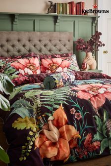 Joe Browns Black Fantastic Floral Boutique Velvet Reversible Bed Set (K29217) | 87 € - 128 €