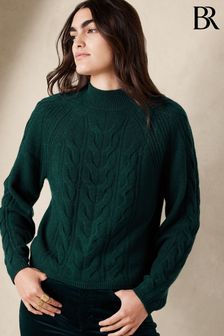 Banana Republic Green Pura Merino-Blend Jumper (K29388) | €99