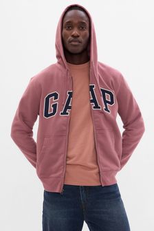 Gap Pink Logo Zip Up Hoodie (K29574) | 67 €