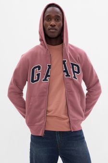 Gap Pink Logo Zip Up Hoodie (K29574) | €25