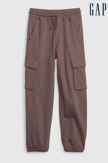 Gap Brown French Terry Cargo Joggers (4-12yrs) (K29745) | €26