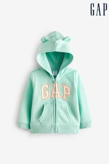 Sweat à capuche zippé à logo Gap (12 mois - 5 ans) (K30507) | €23