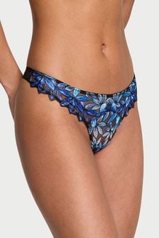 Victoria's Secret Blue Ombre Thong Ziggy Knickers (K30818) | €23