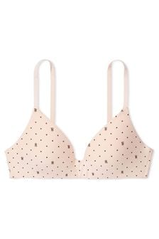 Victoria's Secret Purest Pink Logo Non Wired Lightly Lined Bra (K30838) | €55