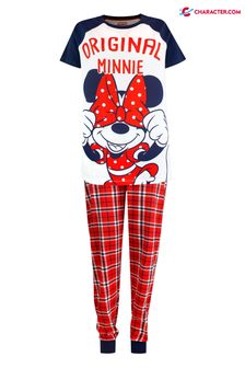 Character Red Disney Minnie Mouse Christmas Pyjama - Women (K31053) | CA$73