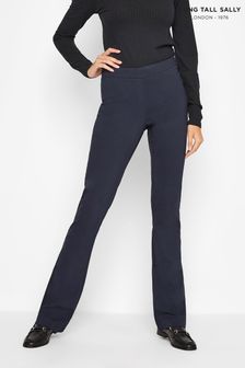 Modra - Raztegljive bootcut hlače Long Tall Sally (K31137) | €42