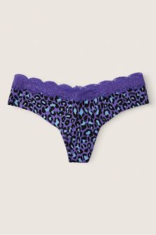 Pasijona vijolična leo - Victoria's Secret Pink Noshow Thong Underwear (K31719) | €10