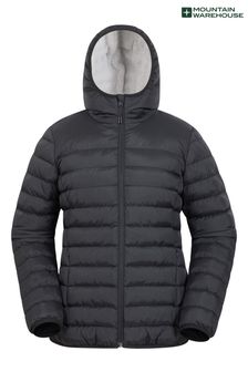 Mountain Warehouse Black Seasons Fur Lined Padded Jacket (K32422) | €91